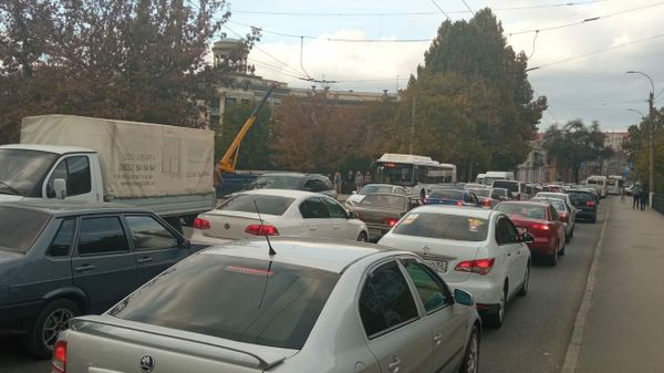Пробки в Симферополе