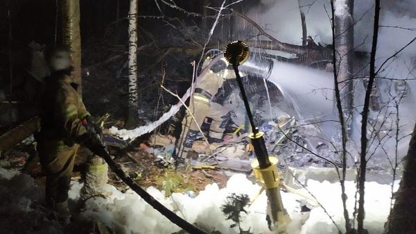 Самолёт Ан-12 разбился в Иркутской области