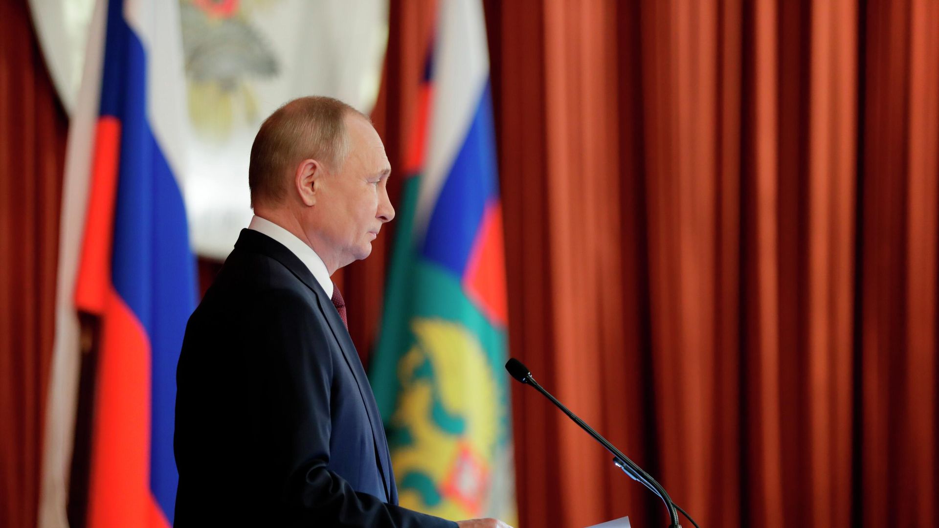 Президент РФ В. Путин принял участие в расширенном заседании коллегии Министерства иностранных дел - РИА Новости, 1920, 18.11.2021