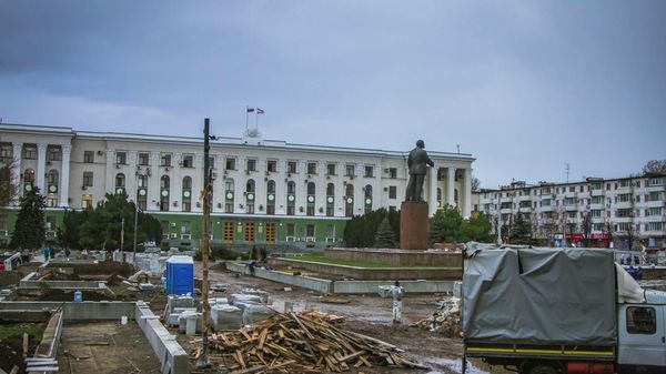 Площадь Ленина в Симферополе