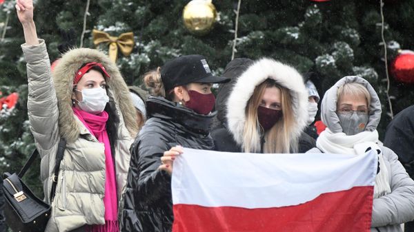 Акция протеста в Минске