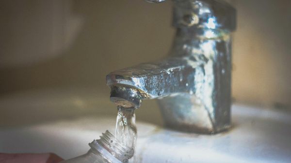 Кран с водой