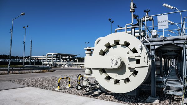 Строительство газопровода Северный поток-2 в Германии