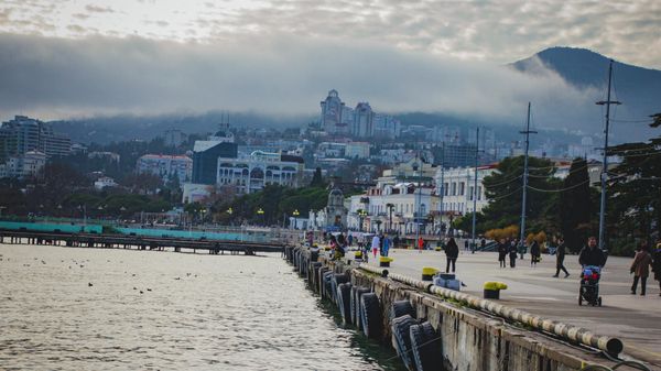 Ялта зимой 