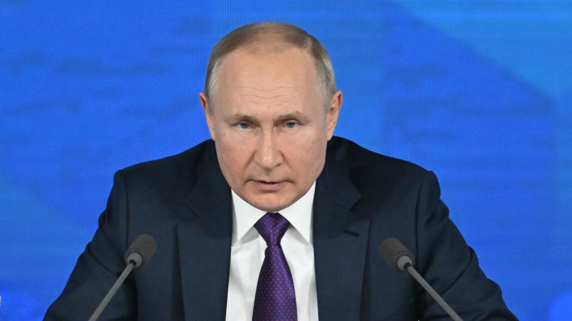 Ежегодная пресс-конференция президента России Владимира Путина - РИА Новости, 1920, 21.02.2022