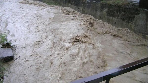 Осадки спровоцировали подъем уровня воды в реках Кубани