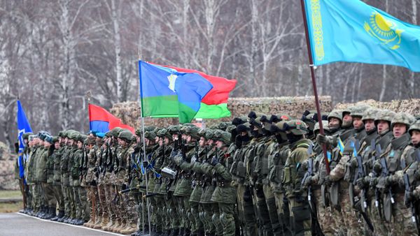 Открытие миротворческих учений стран ОДКБ Нерушимое братство - 2021 