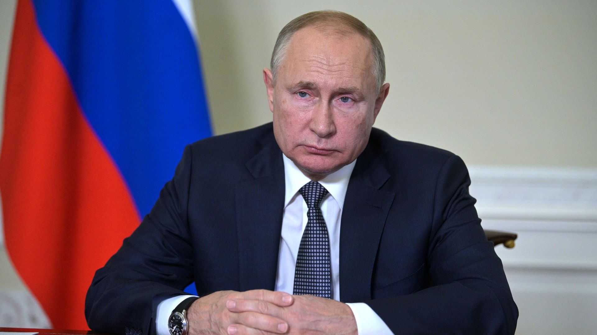 Рабочая поездка президента РФ В. Путина в СЗФО - РИА Новости, 1920, 24.02.2022