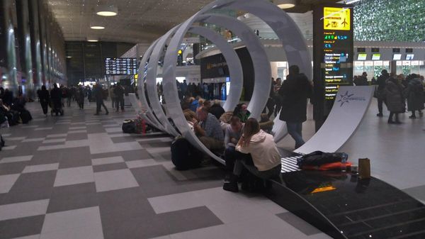 В аэропорту Симферополя из-за тумана задержаны десятки рейсов