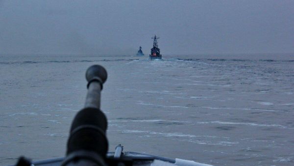 Учения ВСУ в Черном море