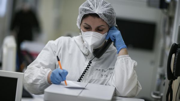 Лечение больных COVID-19 в городской больнице №9 в Балаклаве