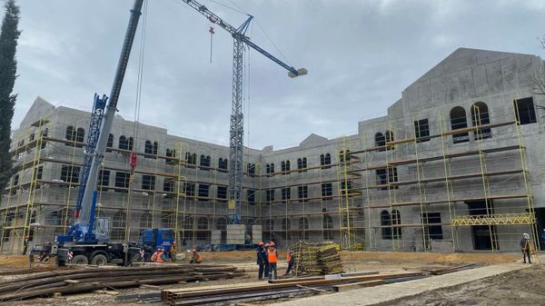 Строительство детских центров на территории культурно-просветительского кластера в Херсонесе