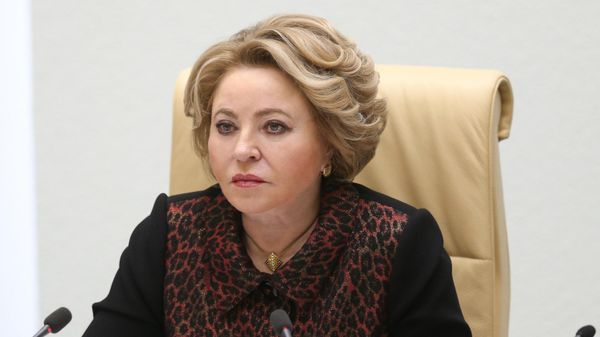 Председатель Совета Федерации РФ Валентина Матвиенко 