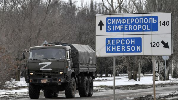 Ситуация на границе Крыма с Украиной
