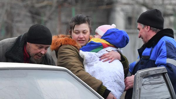 Освобожденные территории Донецкой народной республики
