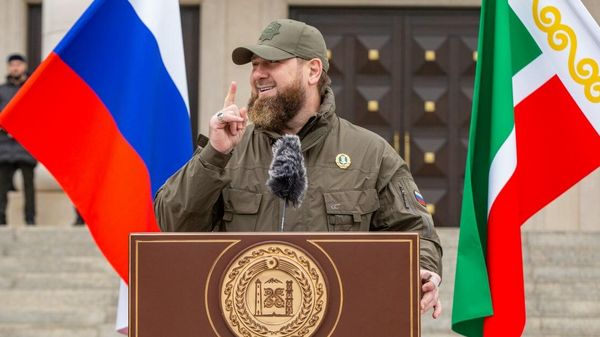 Сборы военных в Грозном