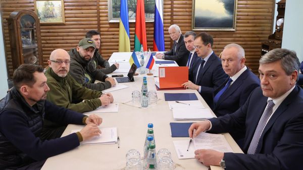 Российско-украинские переговоры в Белоруссии
