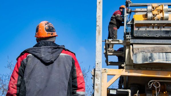 Строительство коллектора глубокого заложения в Симферополе