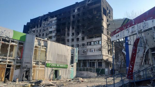 Мариуполь в марте 2022 года