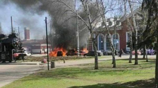 Последствия ракетного удара ВСУ по Краматорску