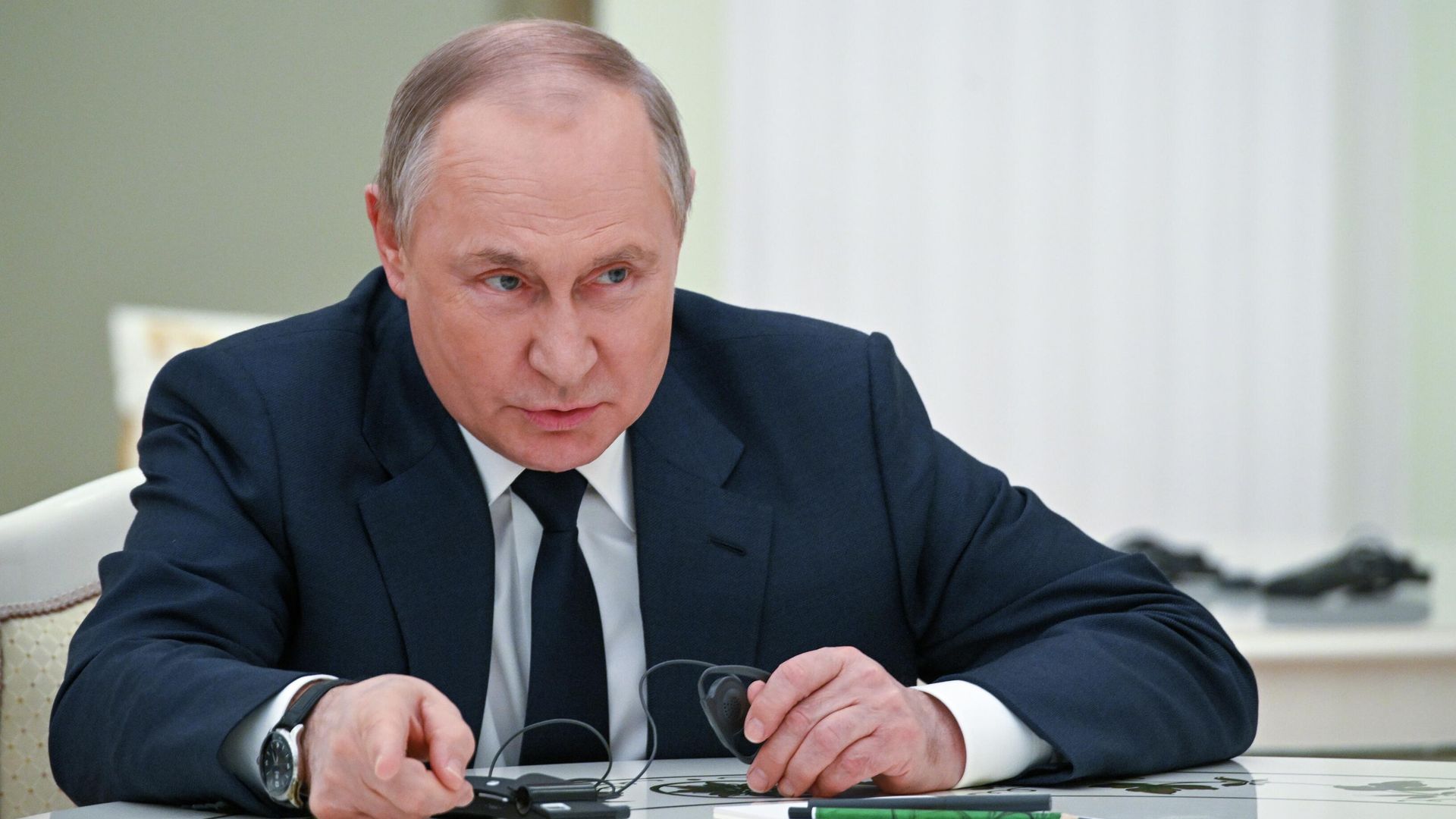Президент РФ Владимир Путин встретился с генеральным секретарем ООН А. Гутеррешем - РИА Новости, 1920, 26.04.2022