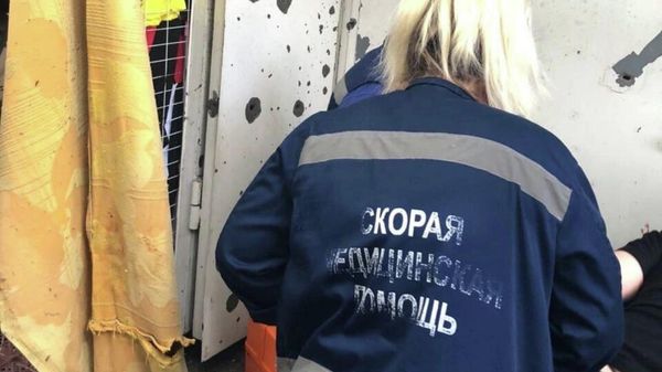 Последствия обстрела ВСУ Кировского района Донецка