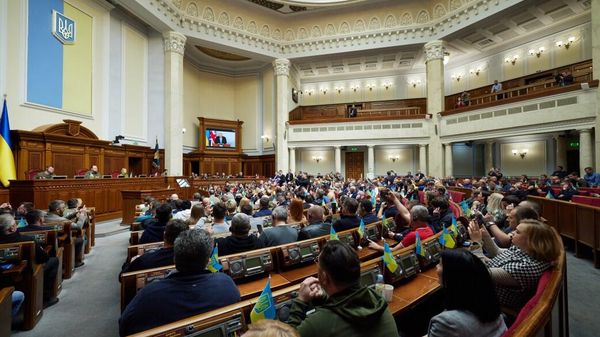 Заседание Верховной рады Украины