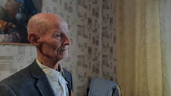 Ветеран Великой отечественной войны, партизан Григорий Федорович Четвертак