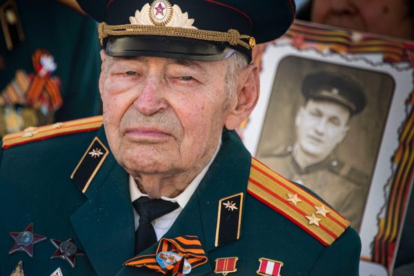 Празднование Дня Победы в Симферополе