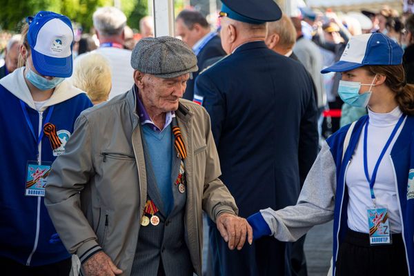 Празднование Дня Победы в Симферополе