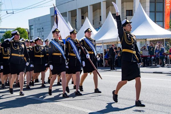 Празднование Дня Победы в Симферополе