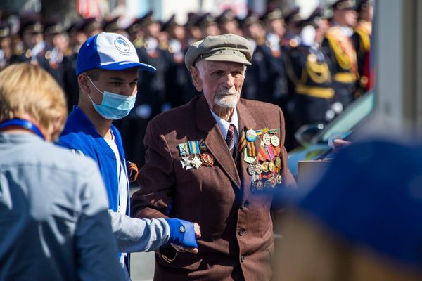 Празднование Дня Победы в Симферополе
