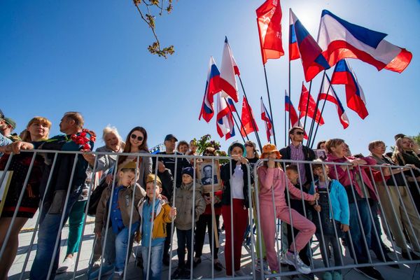 Празднование Дня Победы в Симферополе