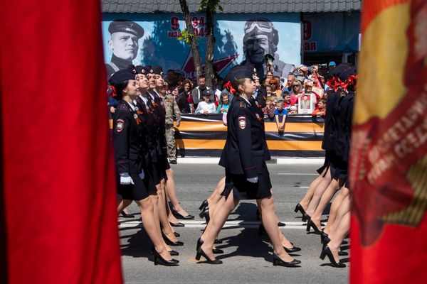 Празднование Дня Победы в Симферополе