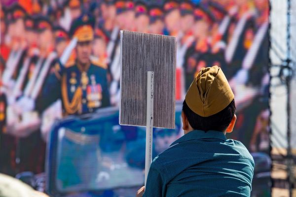 Празднование Дня Победы в Симферополе