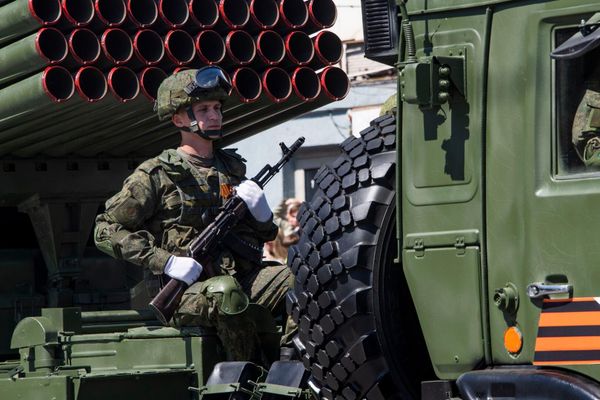 Празднование Дня Победы в Симферополе