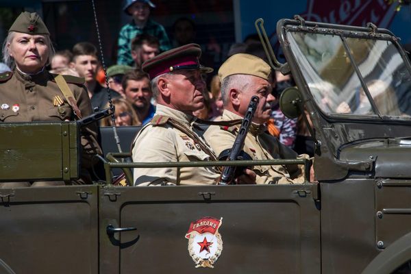 Празднование Дня Победы в Симферополе