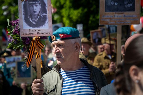Празднование Дня Победы в Симферополе