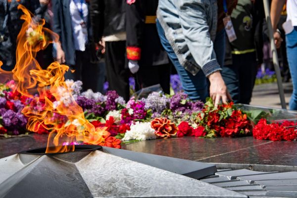 Празднование Дня Победы в Симферополе