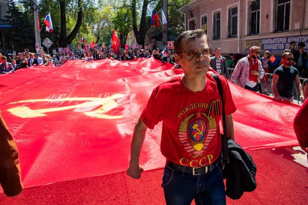 Празднование Дня Победы в Симферополе