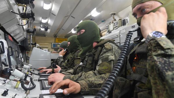 Работа российских средств ПВО
