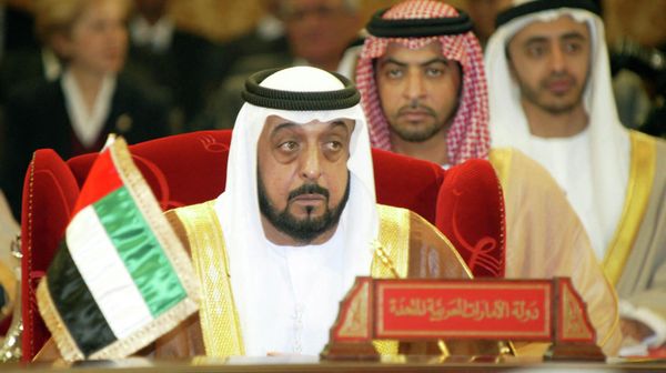 Президент Объединенных Арабских Эмиратов Шейх Халифа бен Заид аль Нахайян