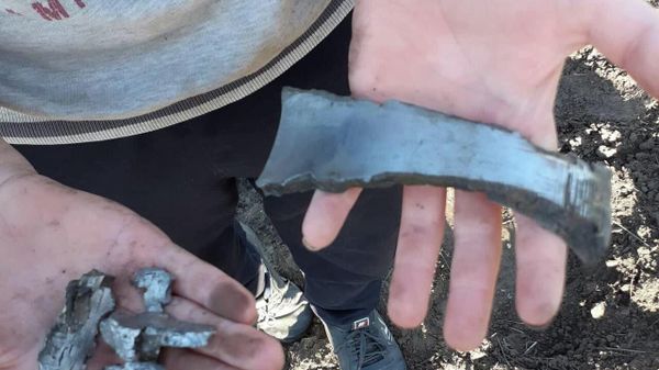 Последствия обстрела поселка Теткино в Курской области Последствия обстрела поселка Теткино в Курской области