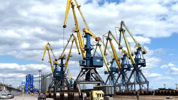 Морской порт Мариуполя