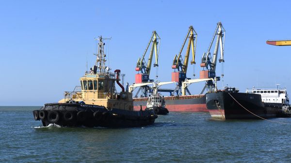 Первое судно зашло в мариупольский порт за грузом