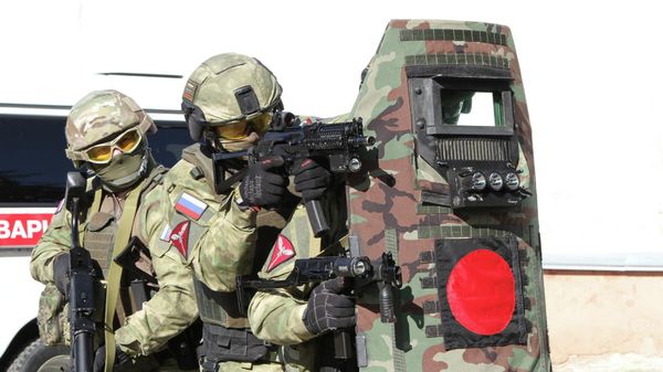 Сотрудники Росгвардии
