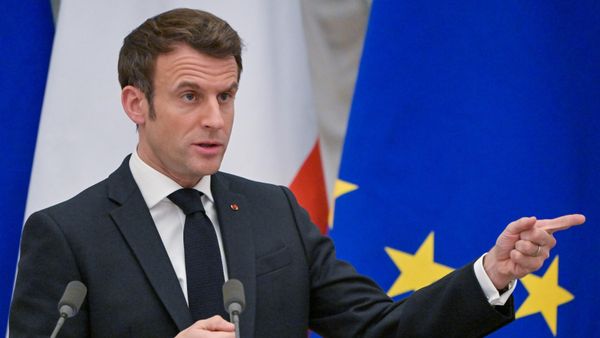 Президент Франции Эммануэль Макрон 