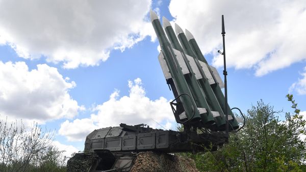 Работа российских средств ПВО