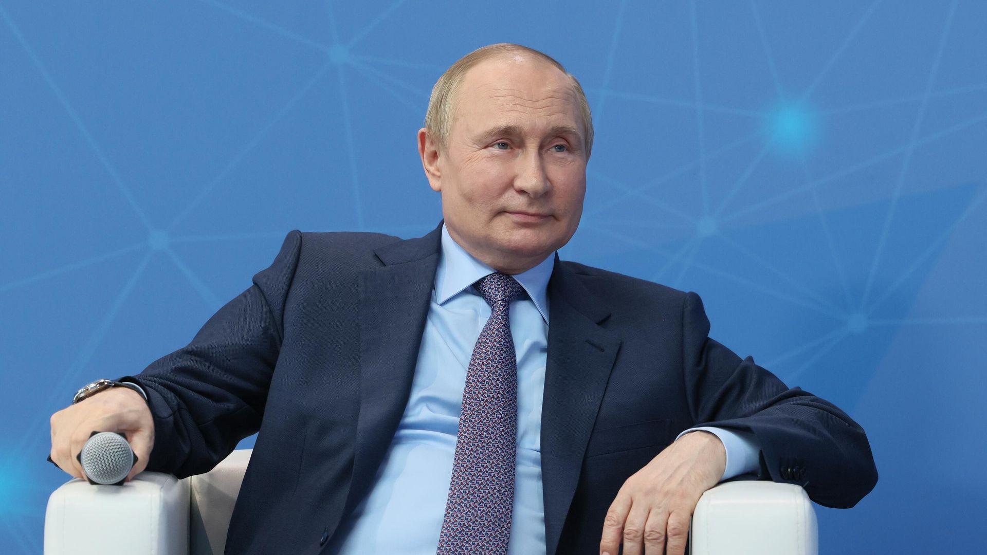 Президент РФ В. Путин провел встречу с молодыми предпринимателями, инженерами и учёными - РИА Новости, 1920, 22.08.2022