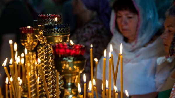 Празднование Святой Троицы в Симферополе